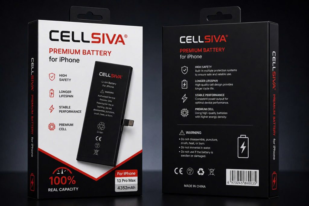 CELLSIVA box composite red